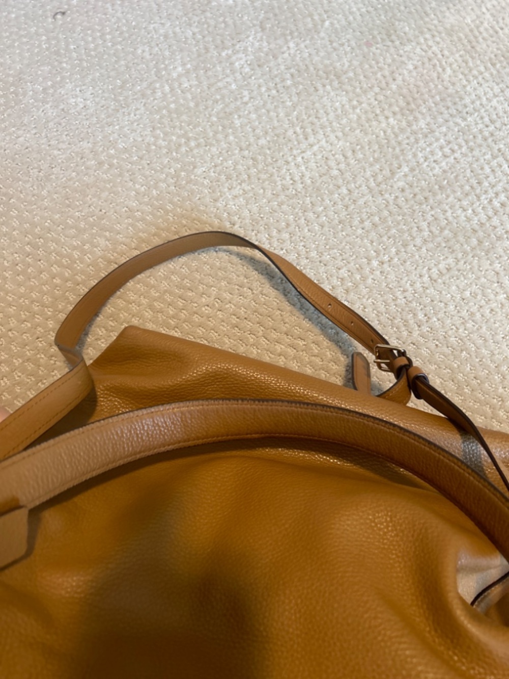 Brand new! Women’s tan leather coach purse - Picture 4 of 5